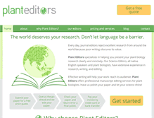 Tablet Screenshot of planteditors.com